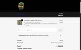 THCA Small Buds coupon verification screenshot