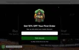 THCA Small Buds coupon verification screenshot