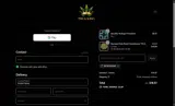 THC King coupon verification screenshot