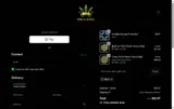 THC King coupon verification screenshot