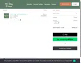 The 90-Day Pause coupon verification screenshot