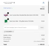 CALCAMPEX coupon verification screenshot