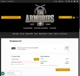 The Armories coupon verification screenshot