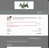 SHOPNOW coupon verification screenshot