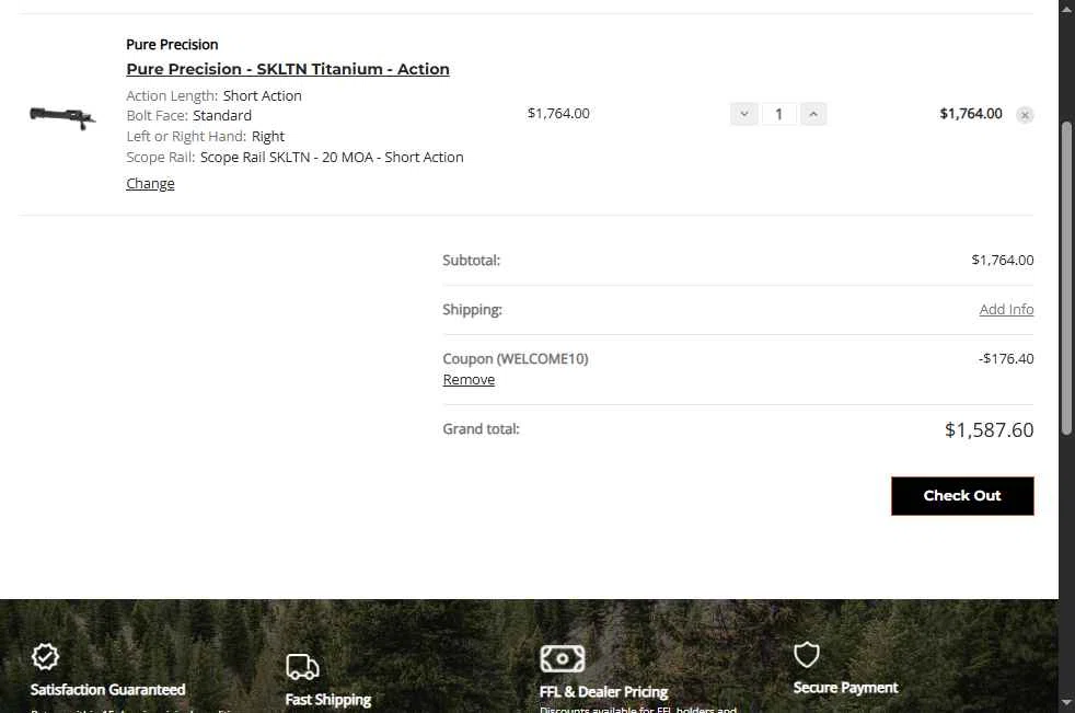 The Battalion checkout page showing The Battalion promo code box | Screenshot taken by SimplyCodes community member on Sep 12, 2025