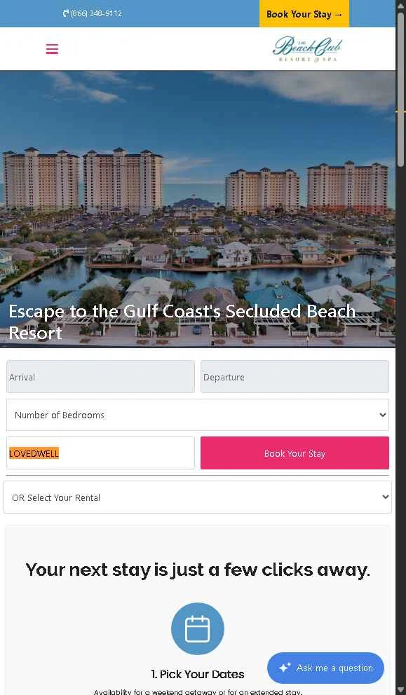 The Beach Club checkout page showing The Beach Club promo code box | Screenshot taken by SimplyCodes community member on Sep 17, 2025