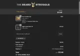 BEARD40 coupon verification screenshot