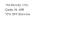 IN_MIR coupon verification screenshot