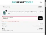 TILBURY10 coupon verification screenshot