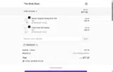 The Bella Bean coupon verification screenshot