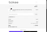 The bökee coupon verification screenshot