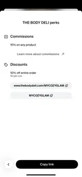 MYCOZYGLAM coupon verification screenshot