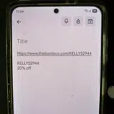 KELLY52944 coupon verification screenshot