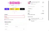 BOMB25 coupon verification screenshot