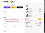 The Brazzers Store coupon verification screenshot