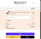 The Bronzery coupon verification screenshot