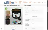 The Bud Grower coupon verification screenshot