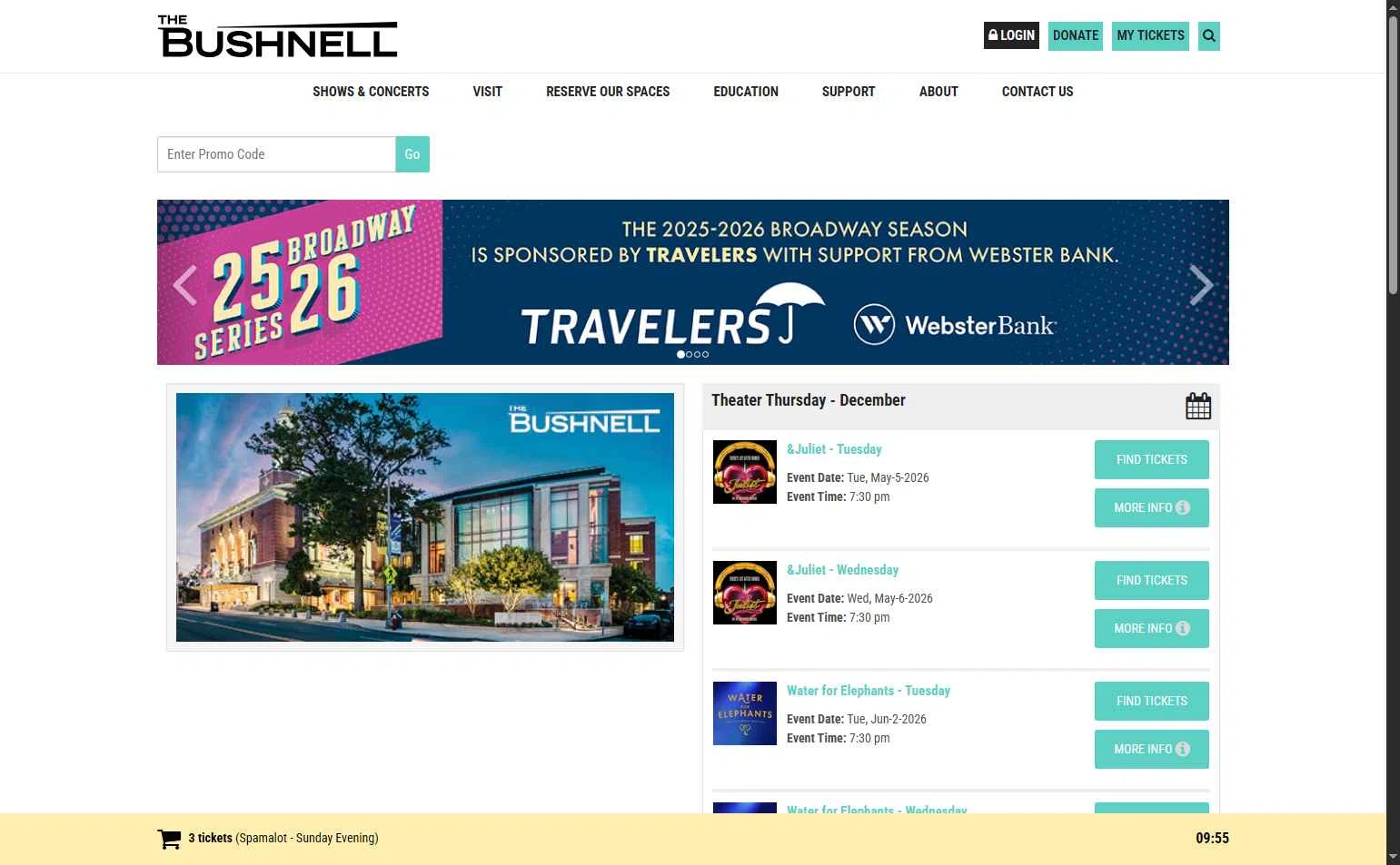 The Bushnell checkout page showing The Bushnell promo code box | Screenshot taken by SimplyCodes community member on Dec 11, 2025