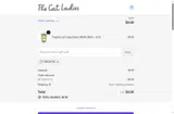 The Cat Ladies coupon verification screenshot