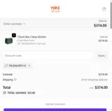 TRUENORTH15 coupon verification screenshot