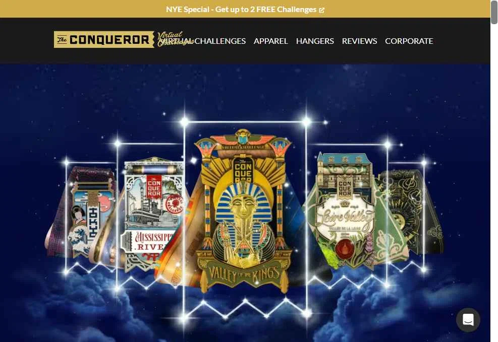 The Conqueror checkout page showing The Conqueror promo code box | Screenshot taken by SimplyCodes community member on Dec 24, 2025