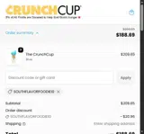 SOUTHFLAVORFOODIE10 coupon verification screenshot