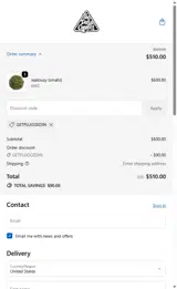 The Delta Connect coupon verification screenshot
