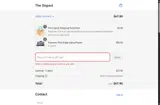 The Dopest coupon verification screenshot