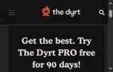 The Dyrt coupon verification screenshot