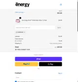 the Energy Drink coupon verification screenshot