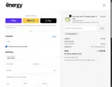 the Energy Drink coupon verification screenshot