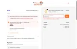 The Fabric Hut coupon verification screenshot