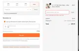 The Fabric Hut coupon verification screenshot