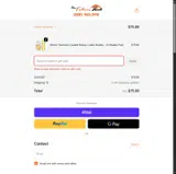The Fabric Hut coupon verification screenshot