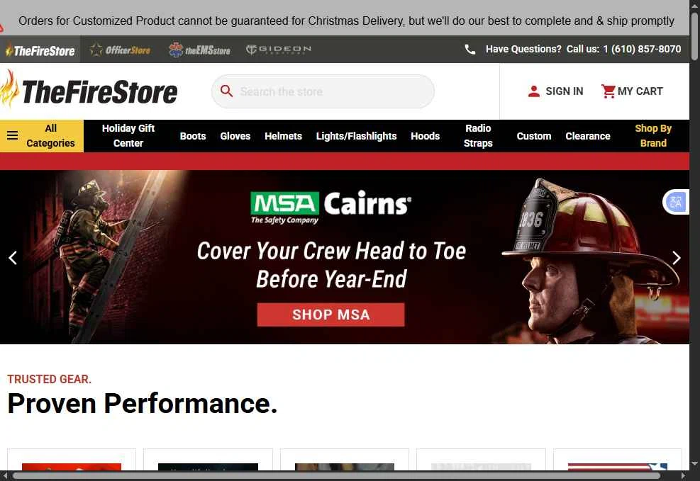 TheFireStore checkout page showing TheFireStore coupon code box | Screenshot taken by SimplyCodes community member on Dec 19, 2025