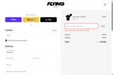 The Flying Shop coupon verification screenshot