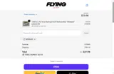 The Flying Shop coupon verification screenshot