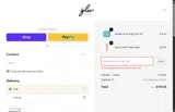 The GLW Shop coupon verification screenshot
