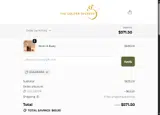 The Golden Secrets coupon verification screenshot