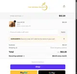 The Golden Secrets coupon verification screenshot
