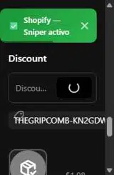 THEGRIPCOMB-KN2GDW coupon verification screenshot