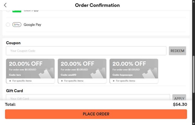 HALARA checkout page showing HALARA coupon code box | Screenshot taken by SimplyCodes community member on Aug 26, 2025