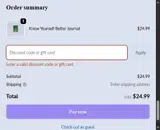 NOVEMBEROFFER40 coupon verification screenshot