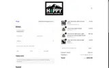 The Happy Clothing Company coupon verification screenshot