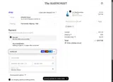 The Harmonist coupon verification screenshot