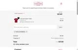 WELCOMEBACK coupon verification screenshot