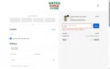 The Hatch Chile Store coupon verification screenshot
