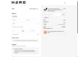 The Hero Company coupon verification screenshot