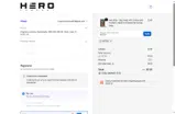 The Hero Company coupon verification screenshot