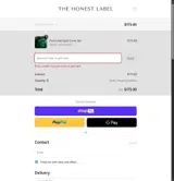 NEWC20 coupon verification screenshot